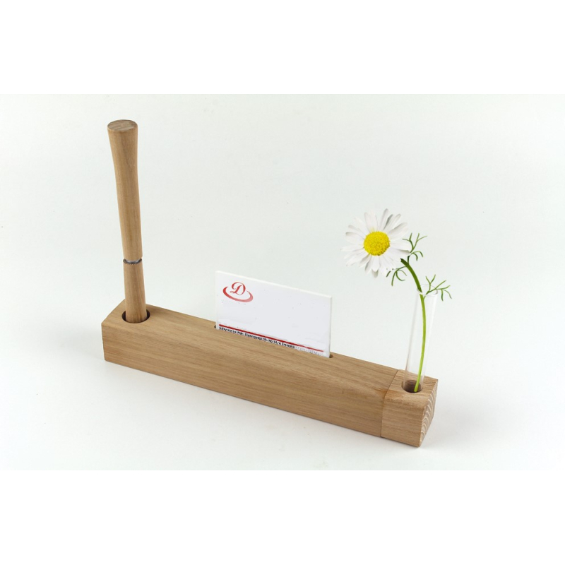 Visitekaarthouder inclusief pen